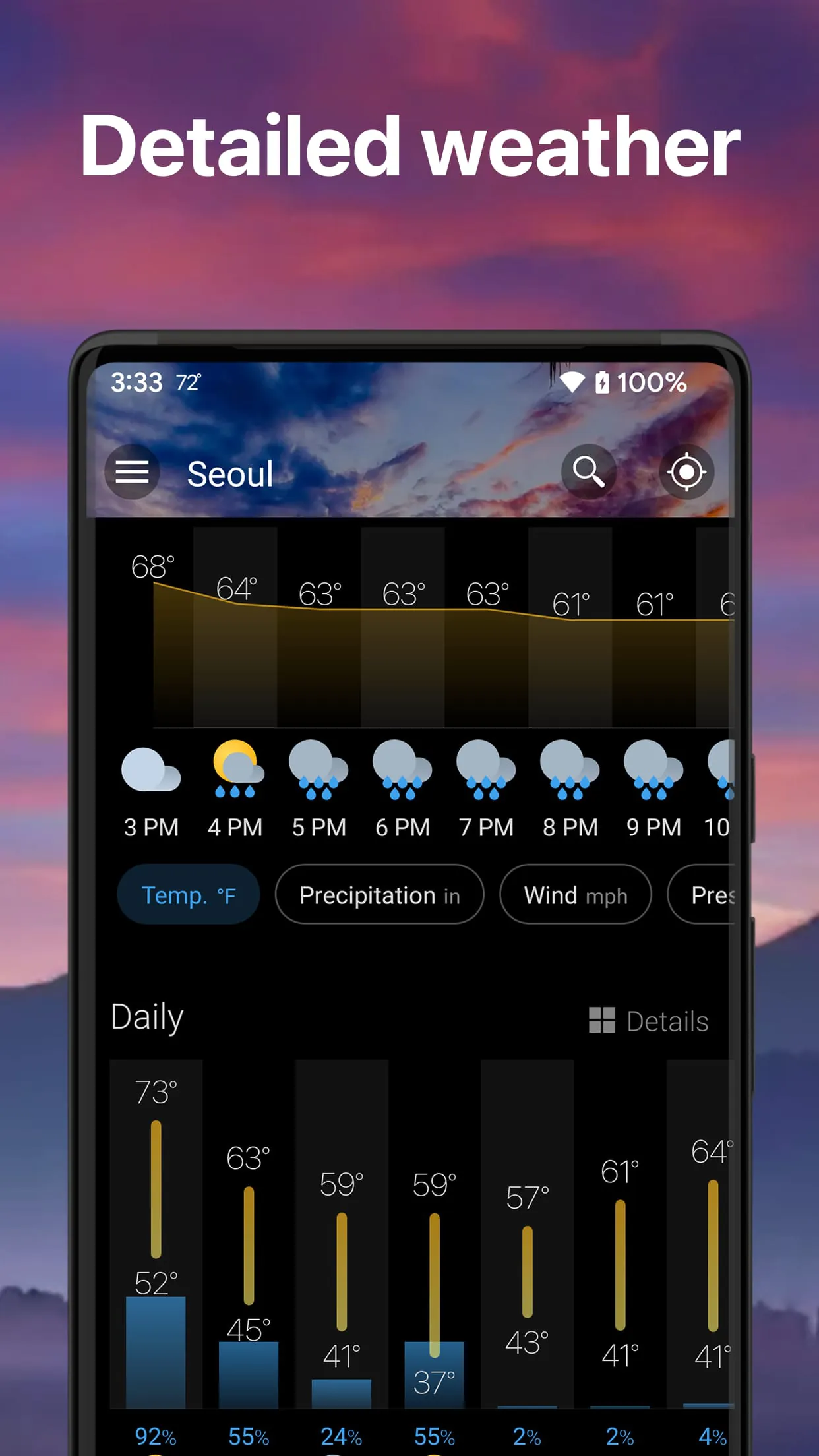 Weather & Widget