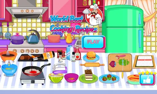 World Chef Cooking Recipe Game