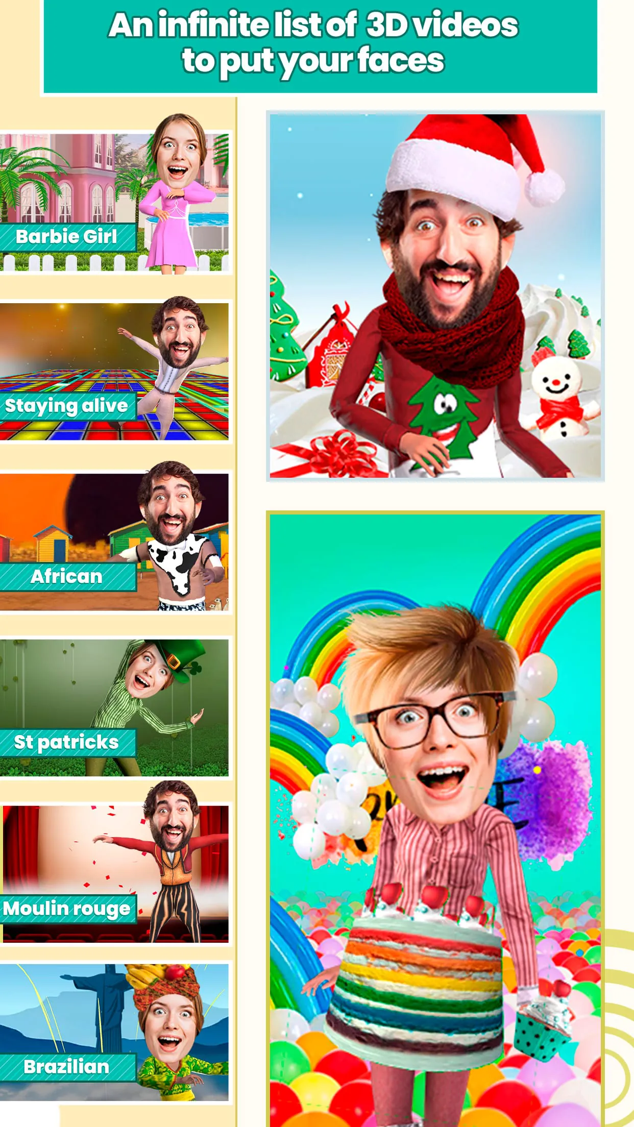 Dance Yourself – video face