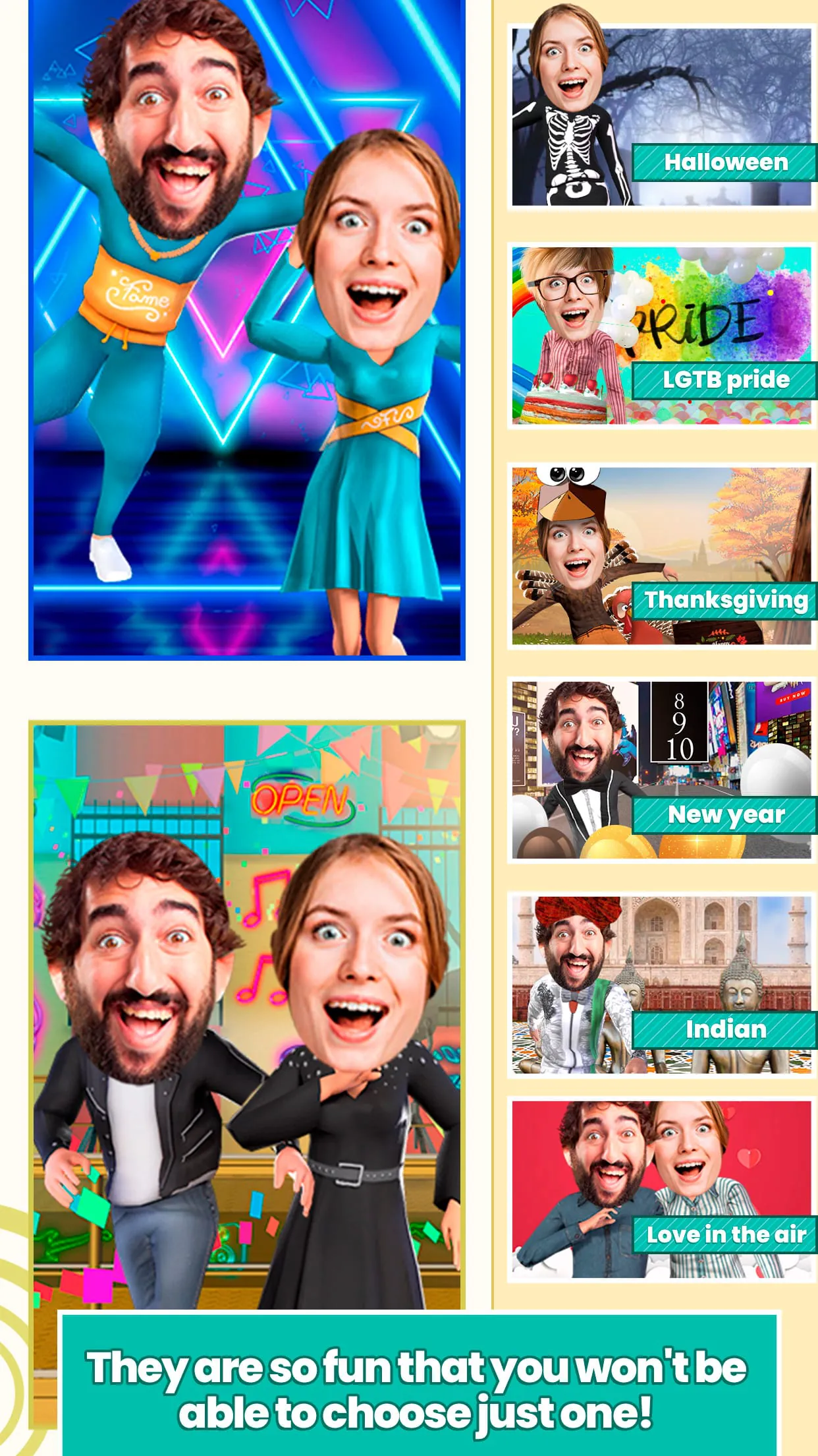 Dance Yourself – video face