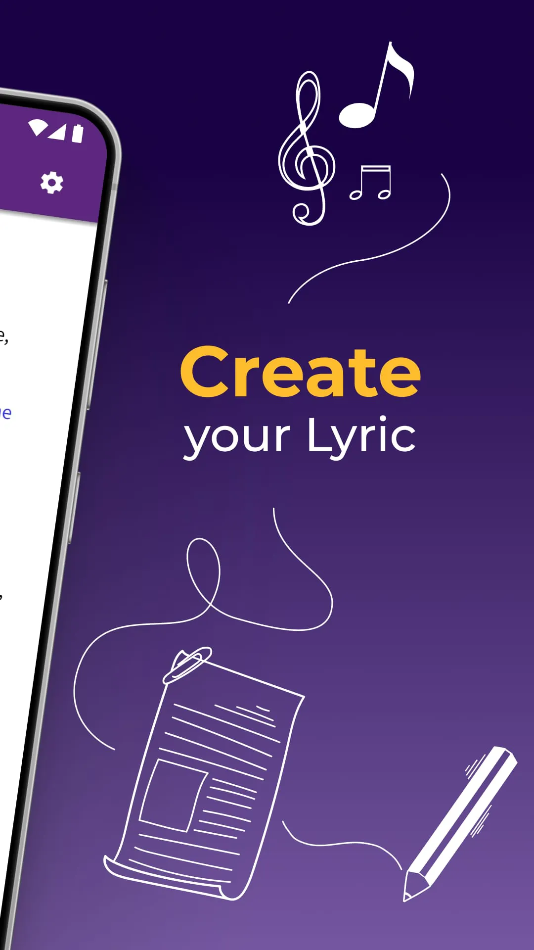 Lyrics Notepad