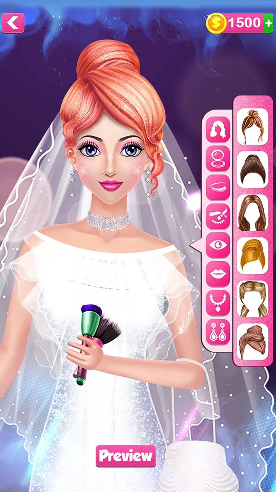 wedding makeup dressup