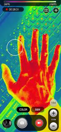 Thermography Infrared Cam