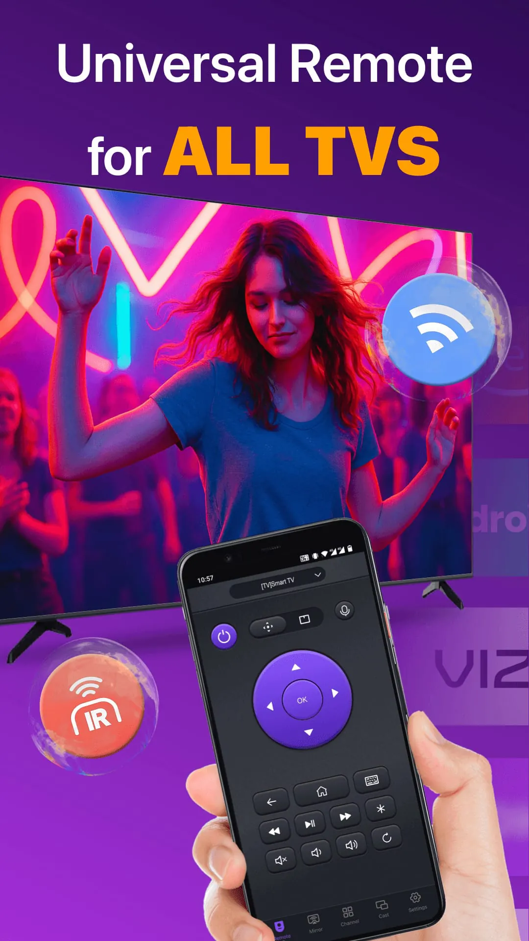 Universal TV Remote for All TV