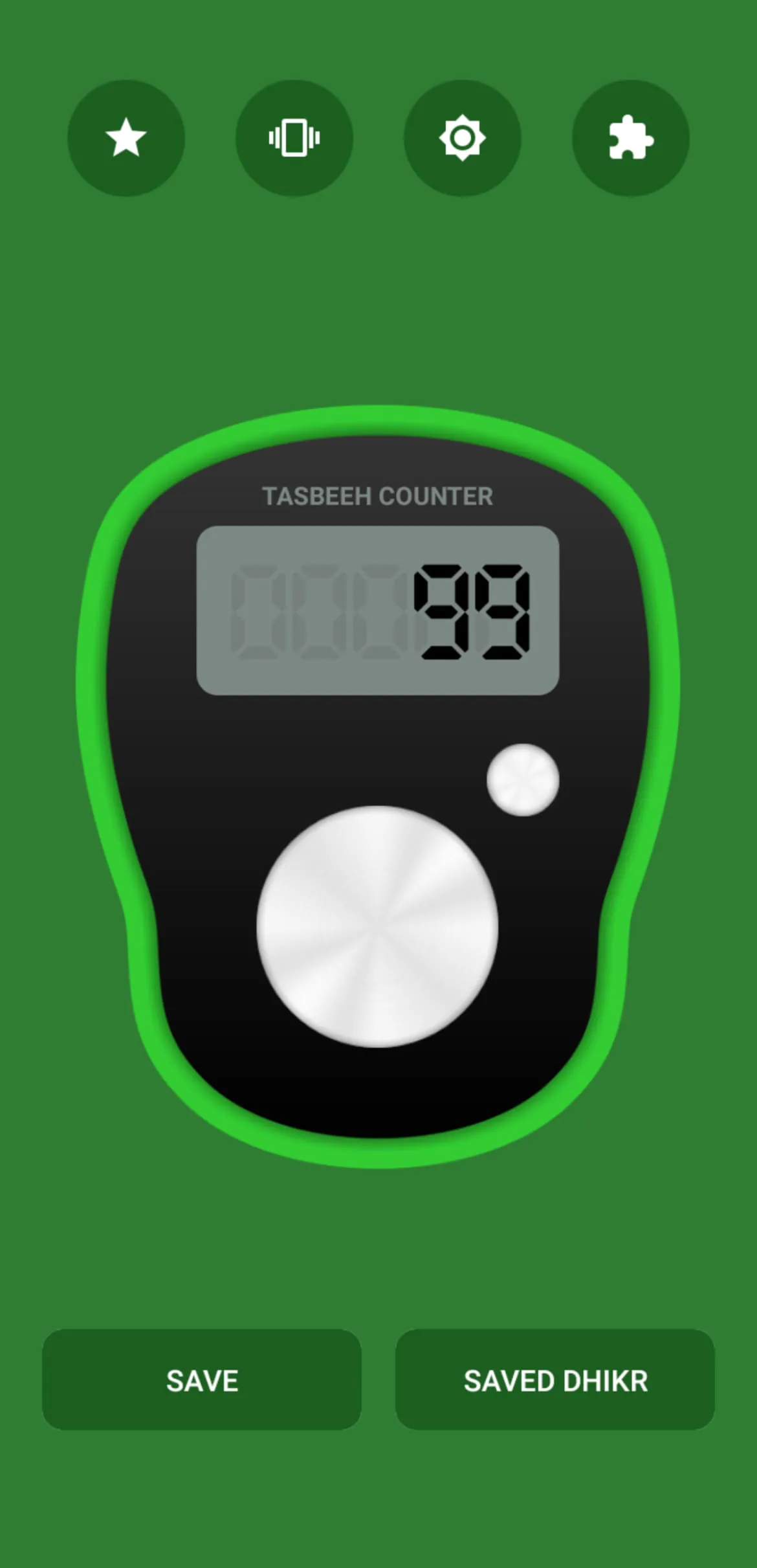 Digital Tasbeeh Counter