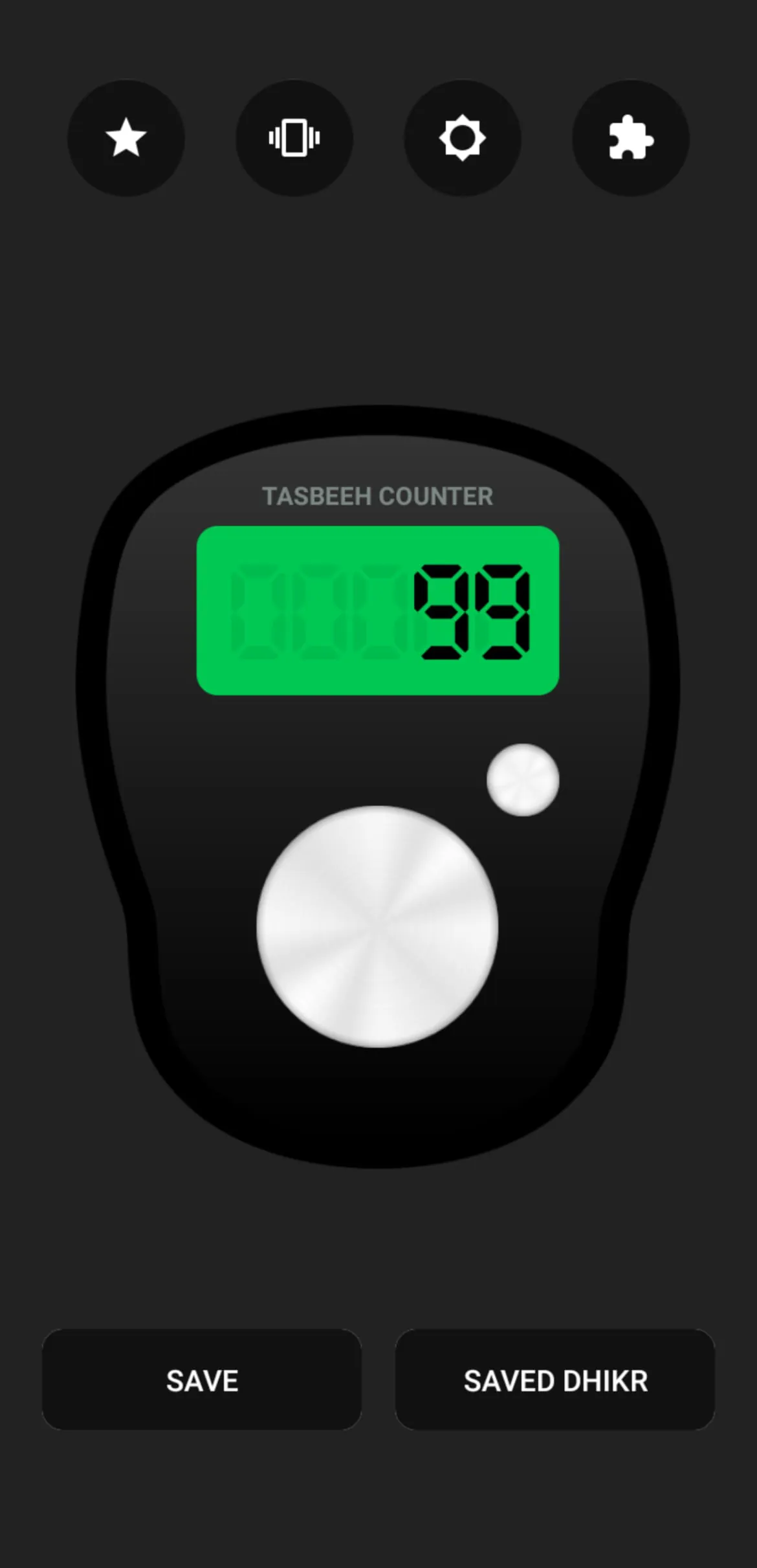 Digital Tasbeeh Counter