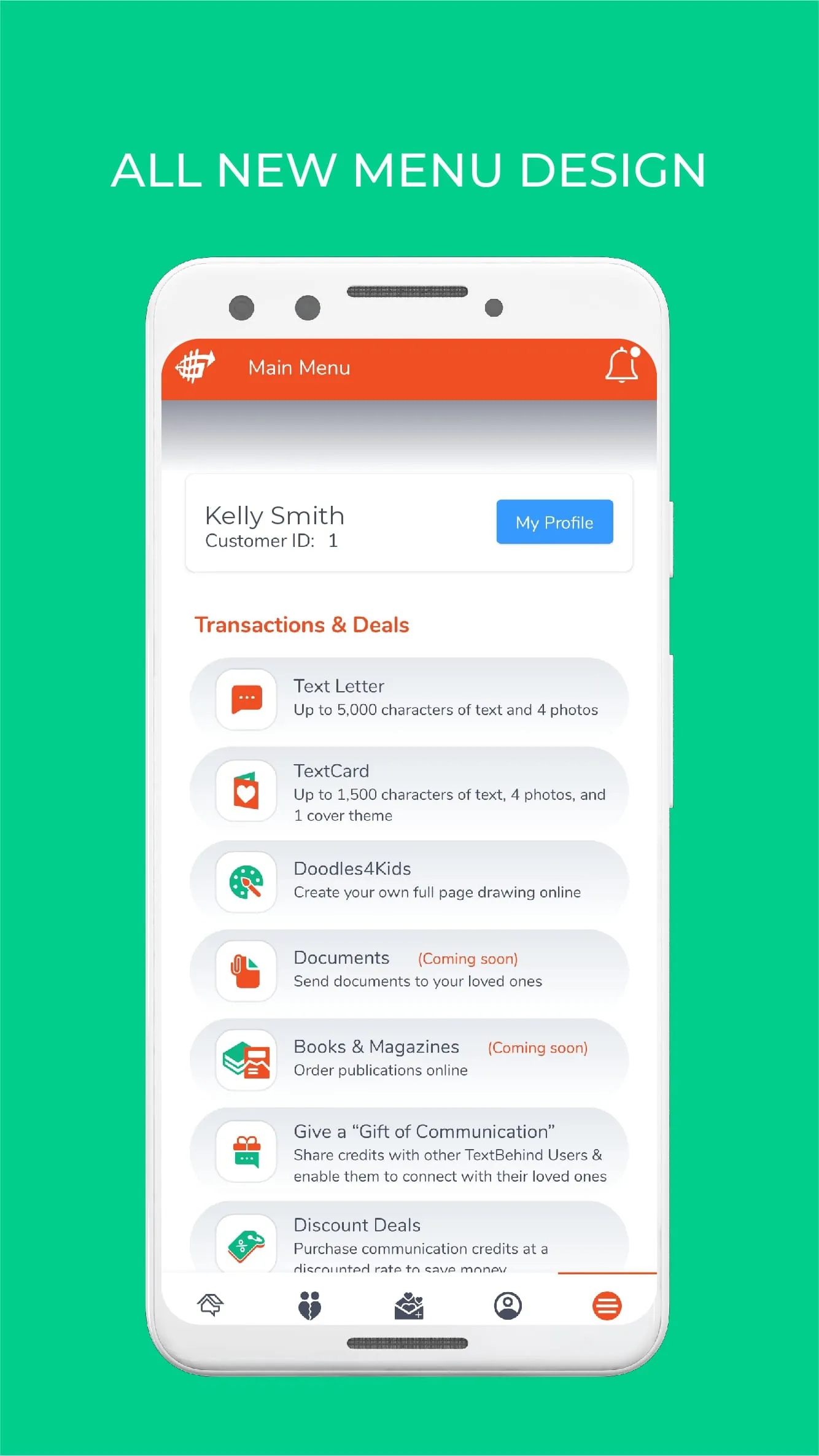 TextBehind Inmate Texting App