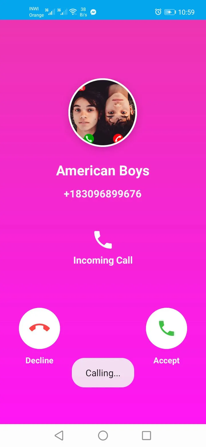 American Boys Fake Call Video