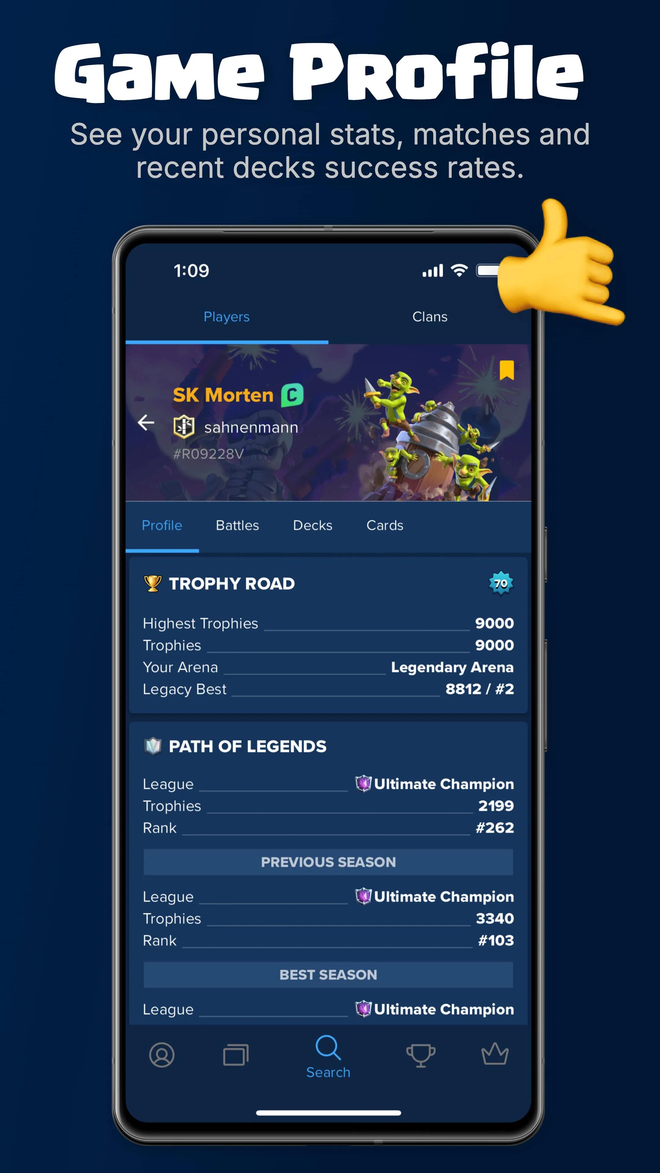 Stats Royale for Clash Royale