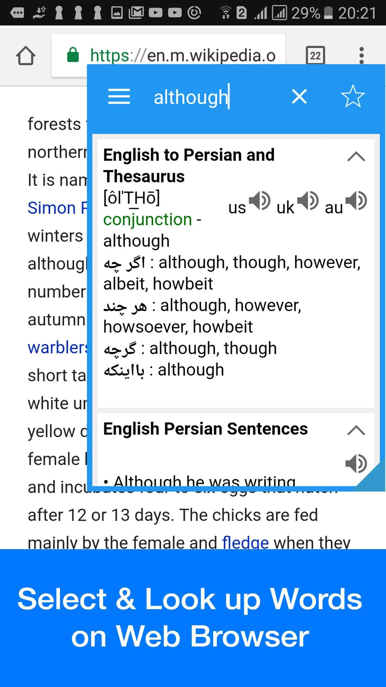 Persian Dictionary