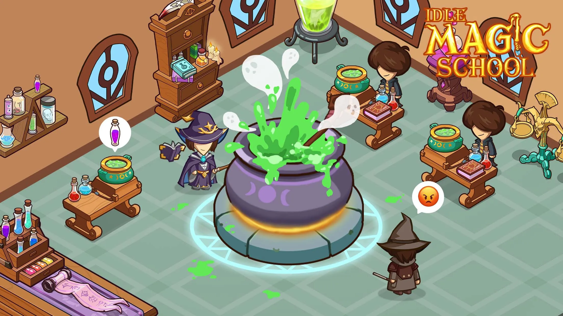 Idle Magic School