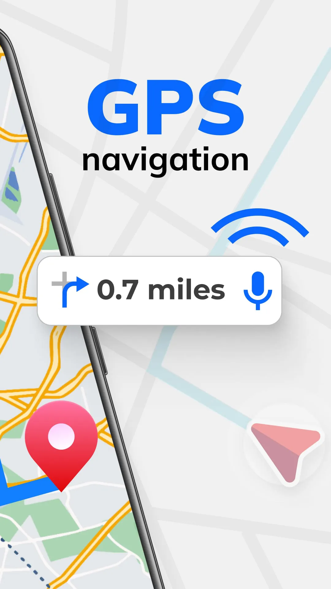 GPS Maps Voice Navigation App