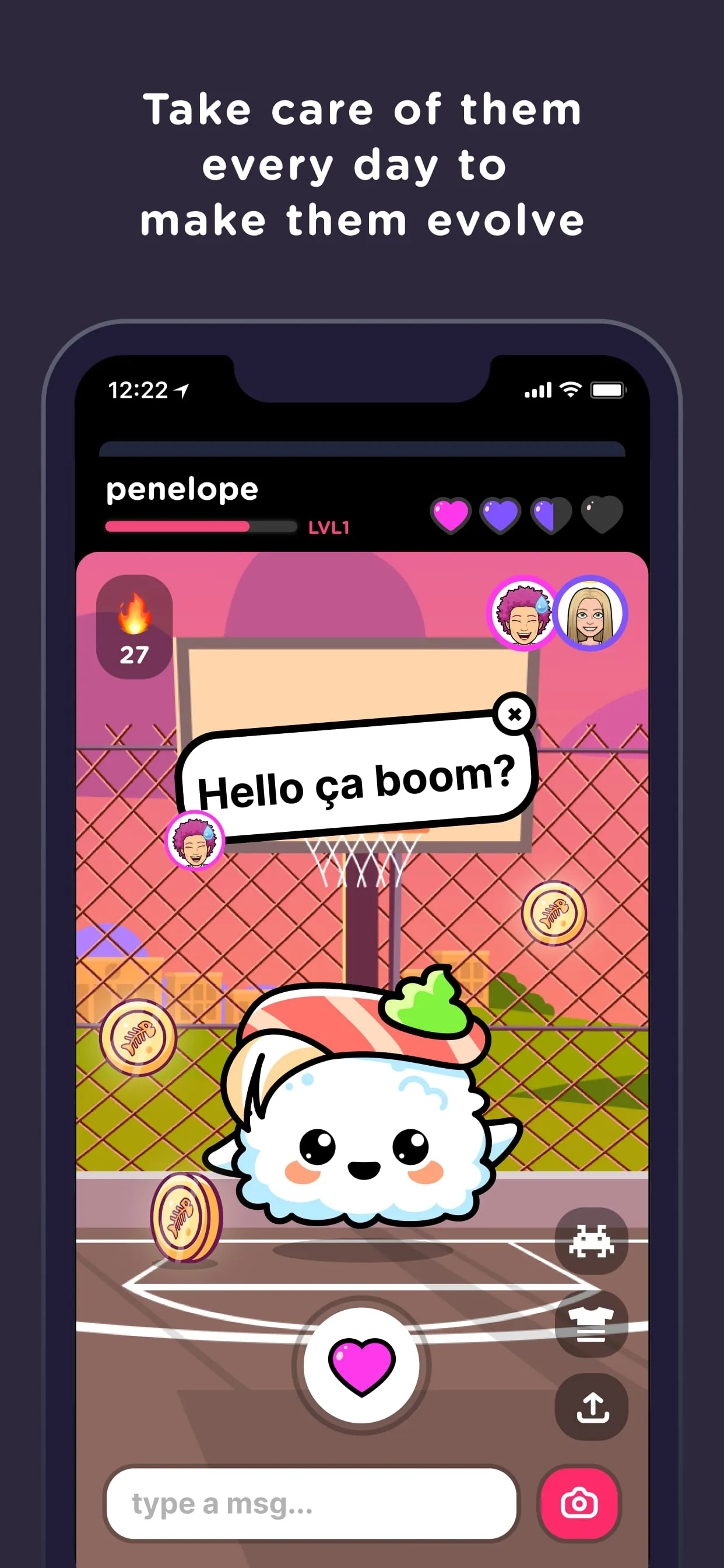 SUSH Grow cute virtual animal