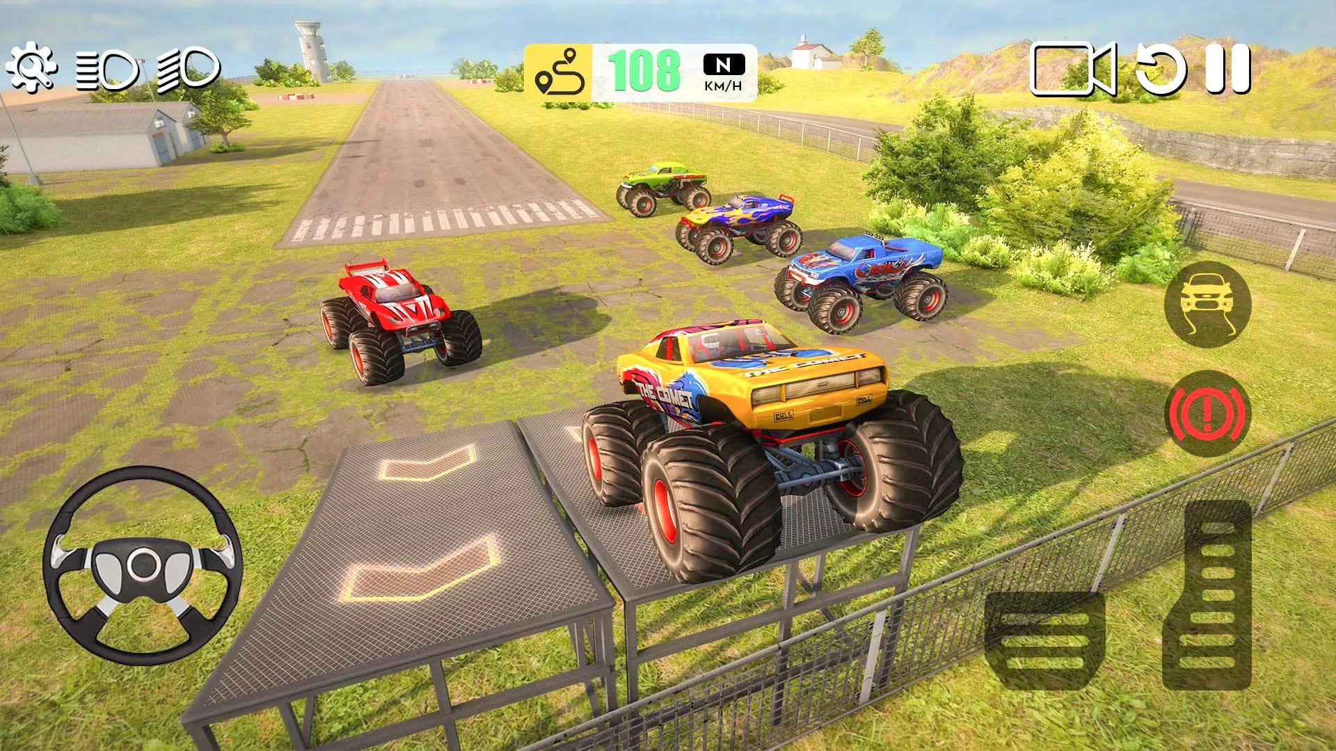 Monster Truck Game Simulator