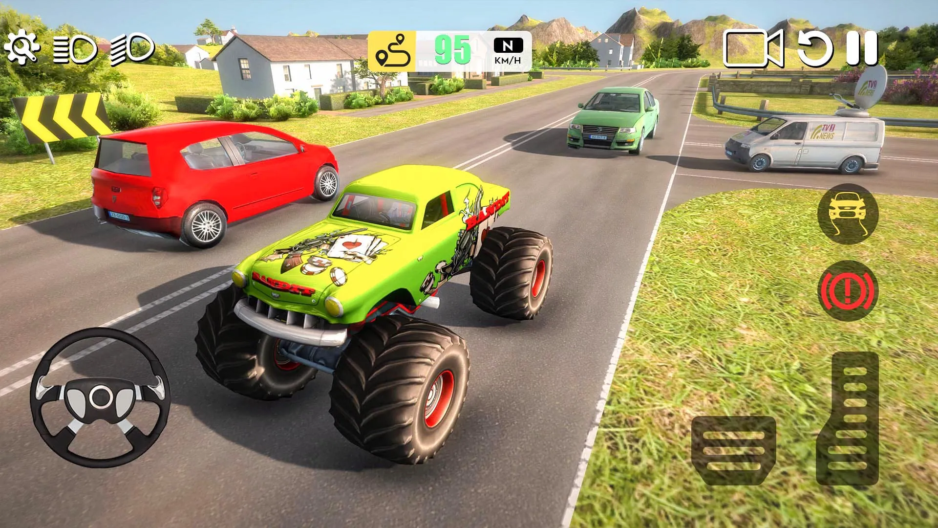 Monster Truck Game Simulator
