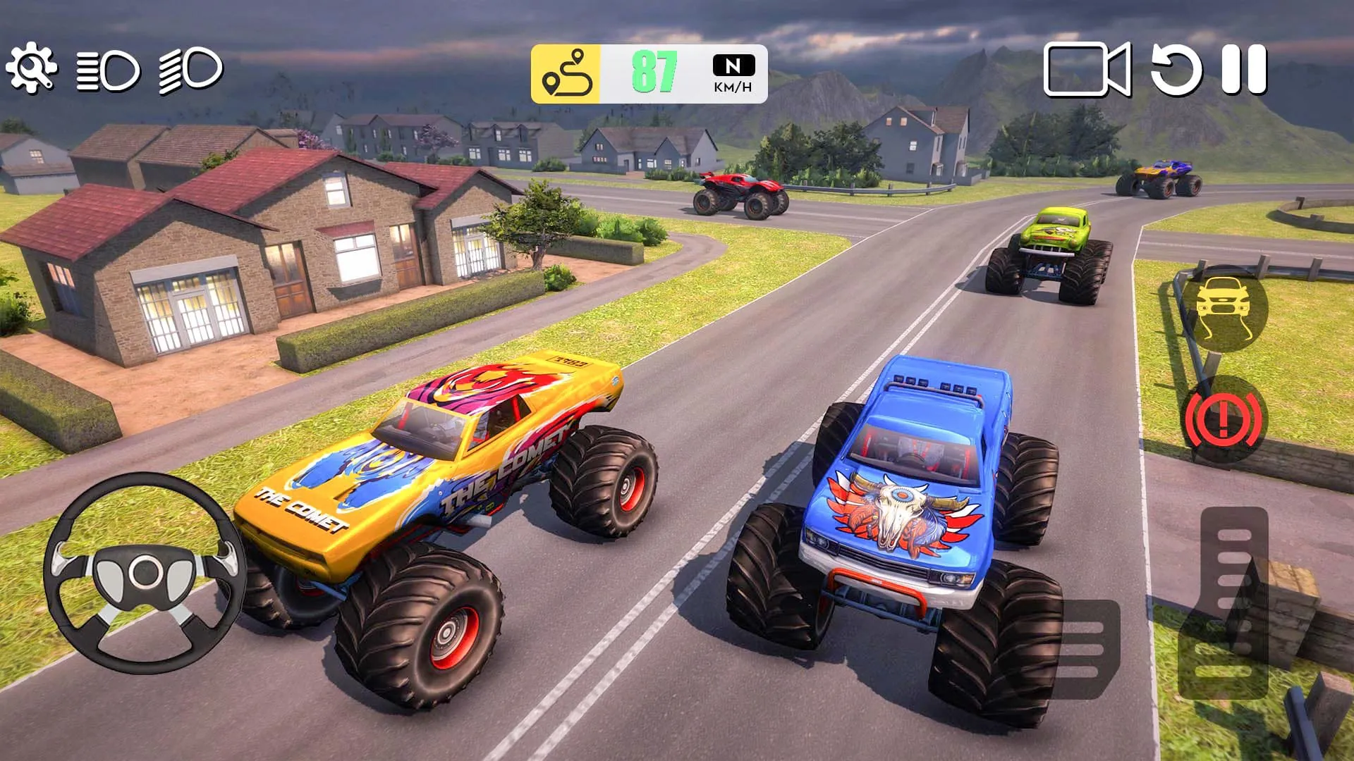 Monster Truck Game Simulator