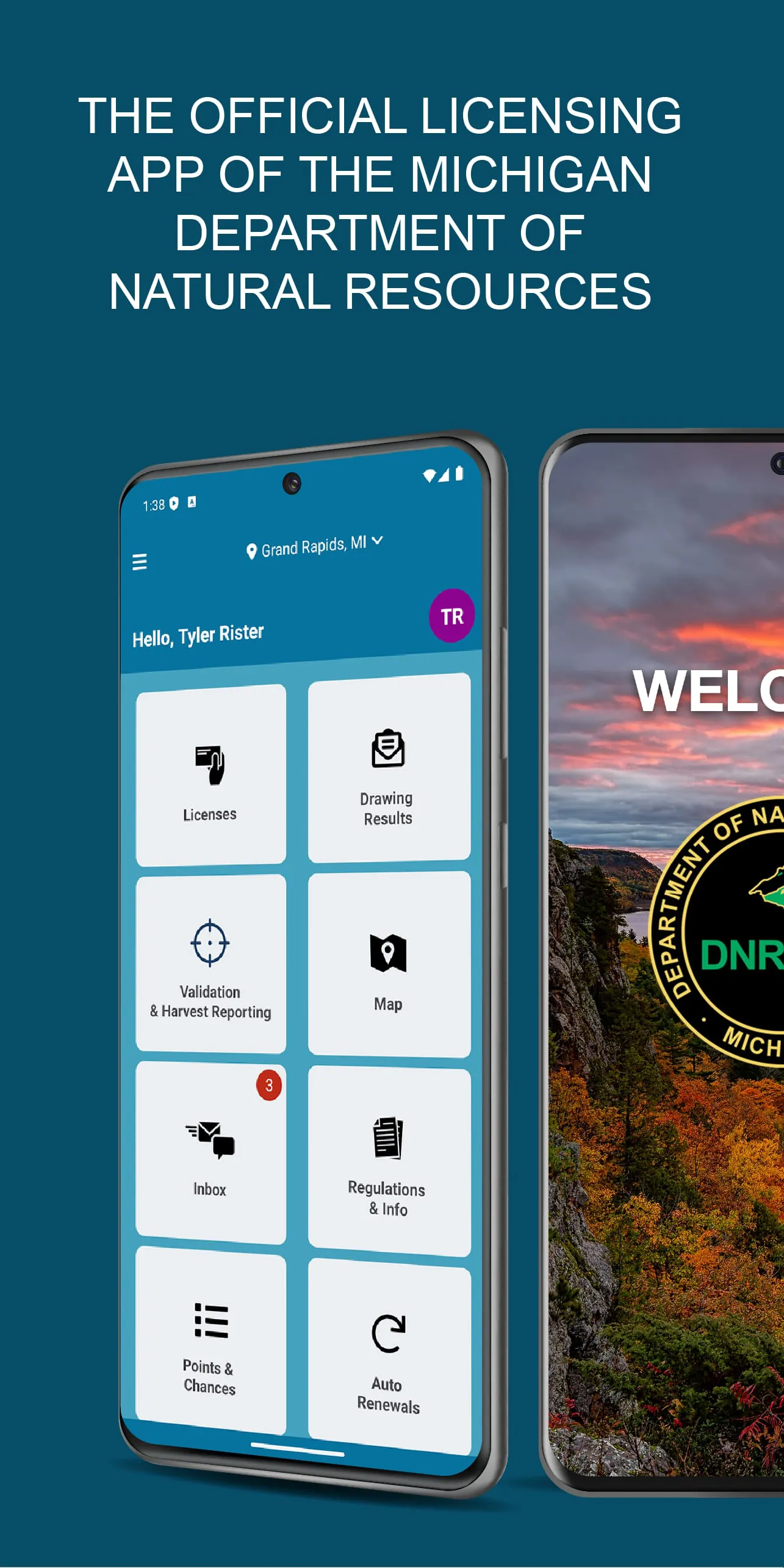 Michigan DNR Hunt Fish