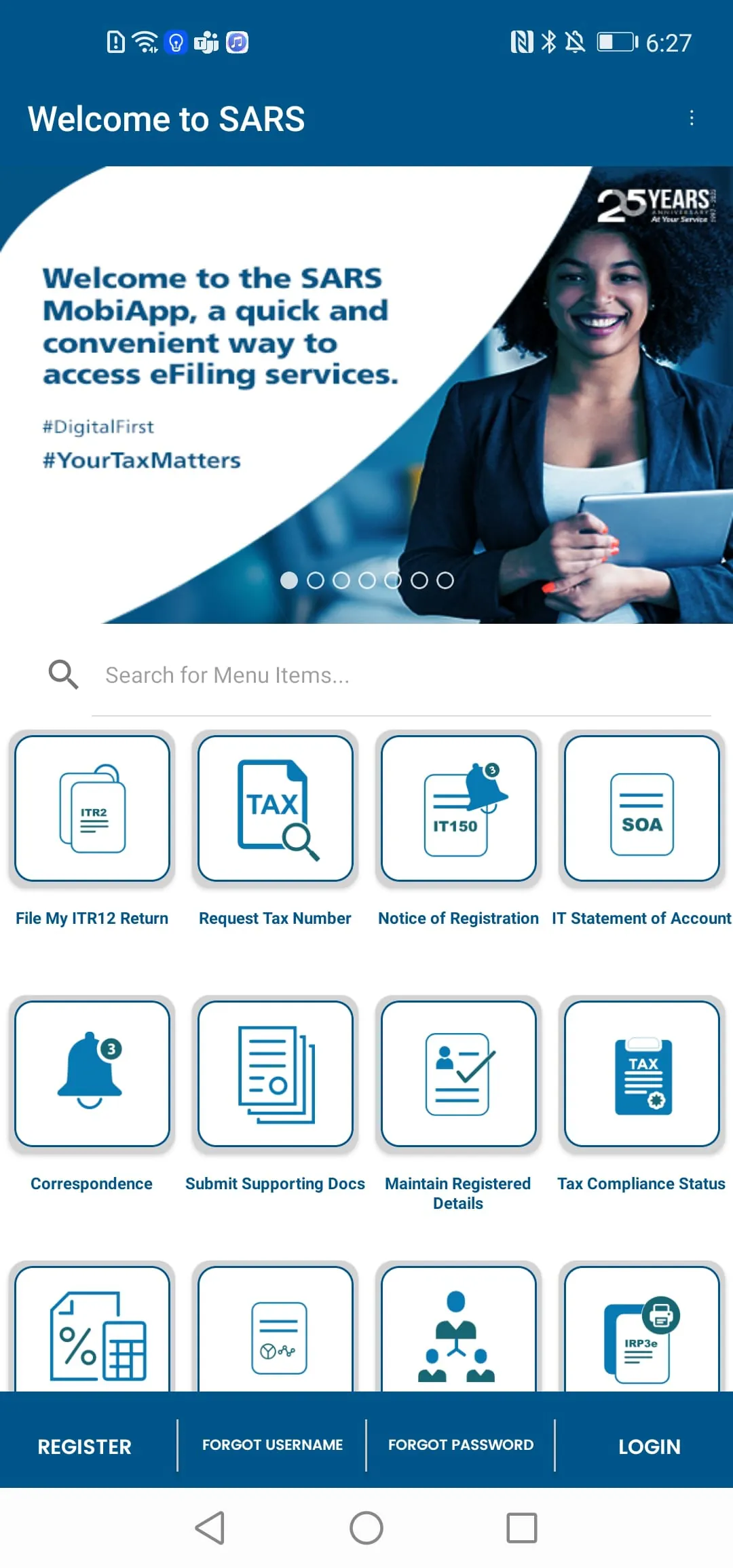 SARS Mobile eFiling