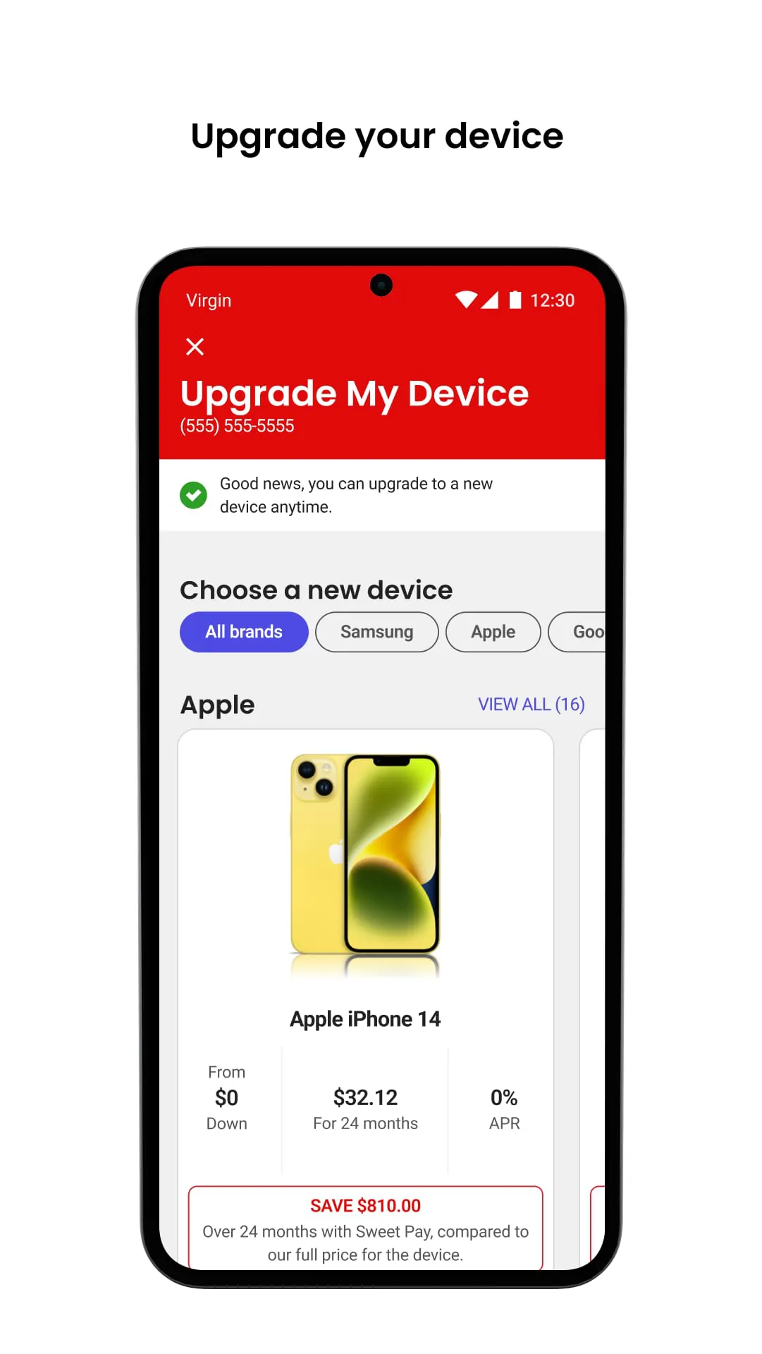 Virgin Plus My Account