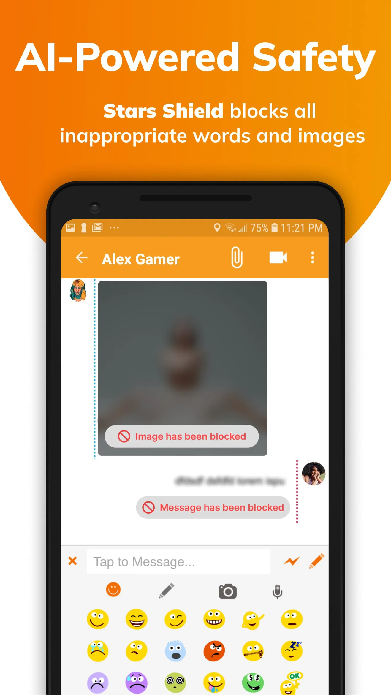 Stars Messenger Kids Safe Chat