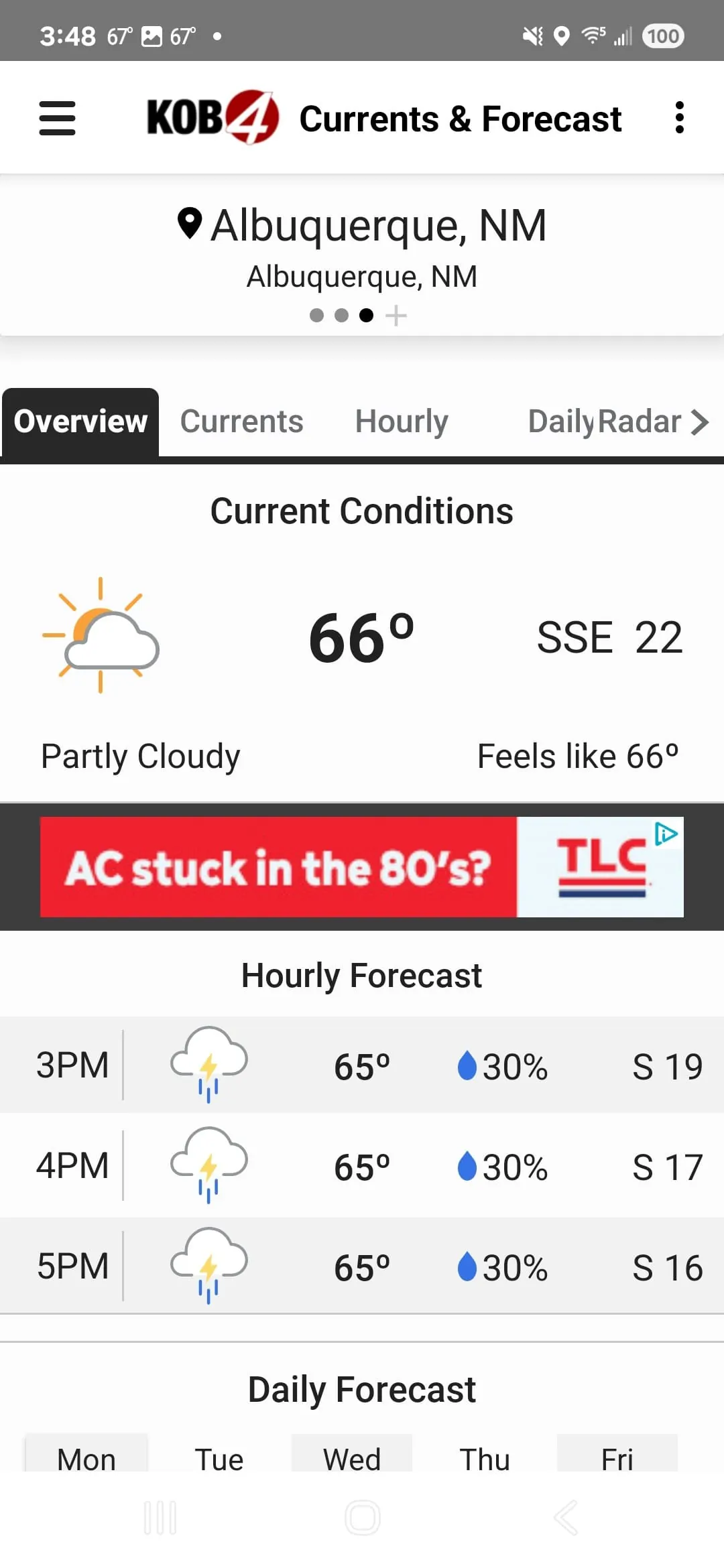 KOB 4 Weather New Mexico