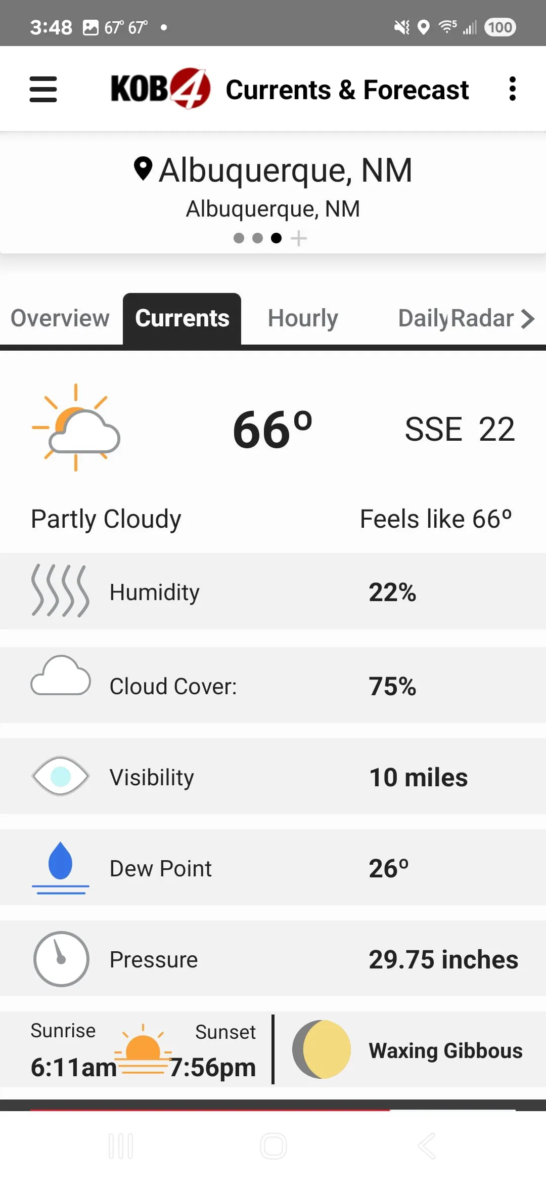 KOB 4 Weather New Mexico