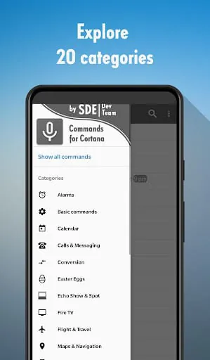 Voice Commands for Cortana