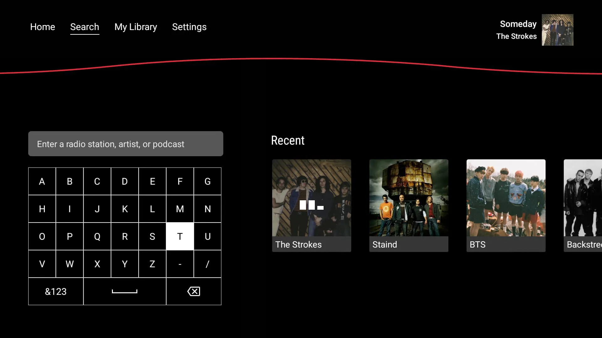 iHeartRadio for Google TV