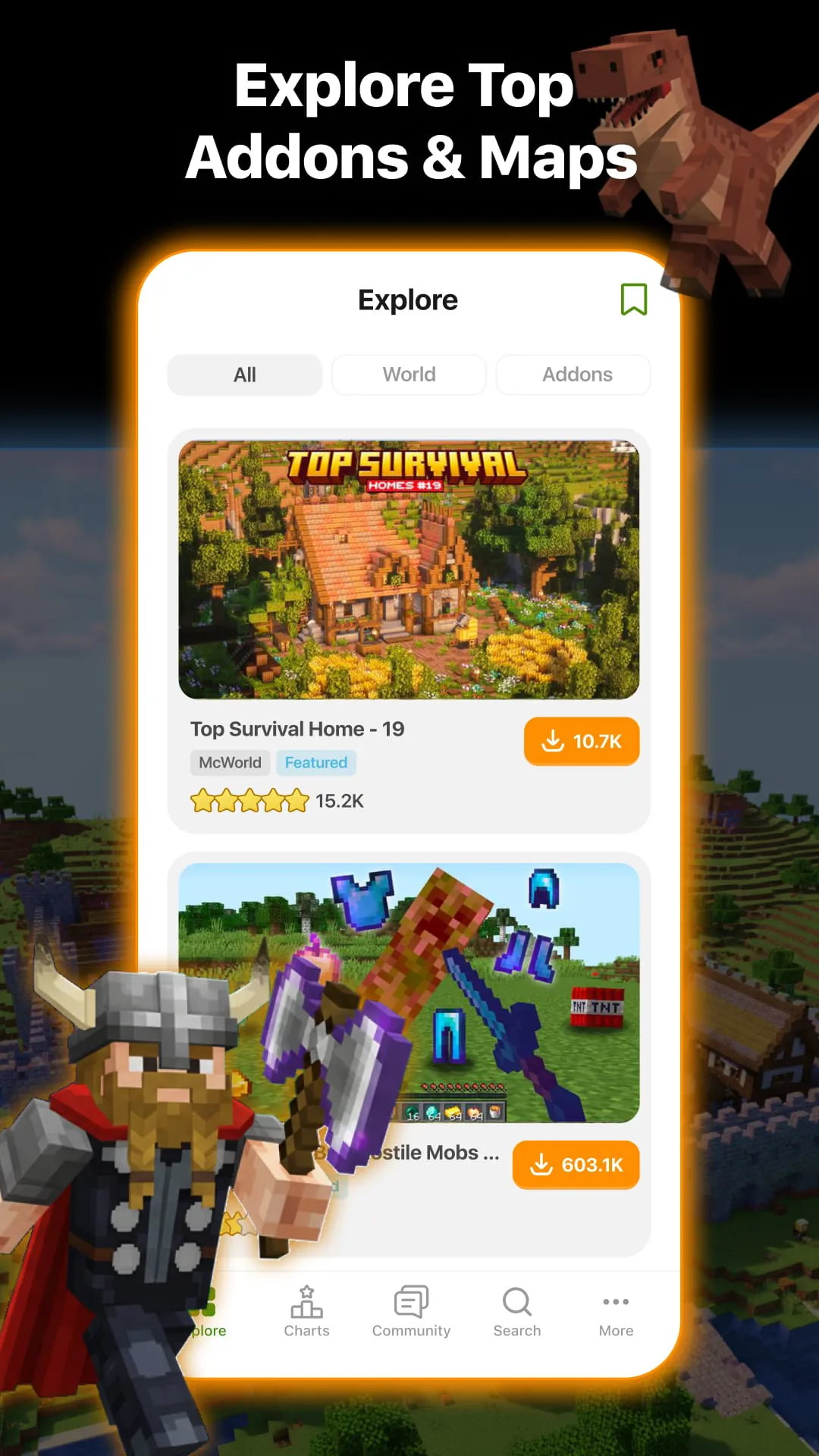 Addons for Minecraft