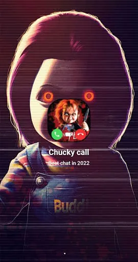 Chucky Doll Fake Video Call