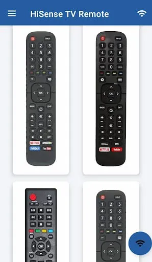 HiSense Smart TV Remote