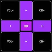 HiSense Smart TV Remote