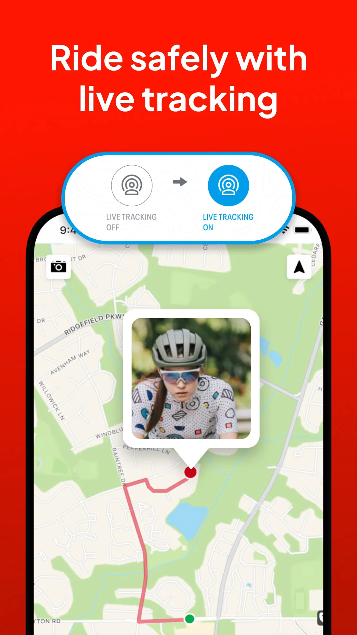 Map My Ride With GPS Tracker