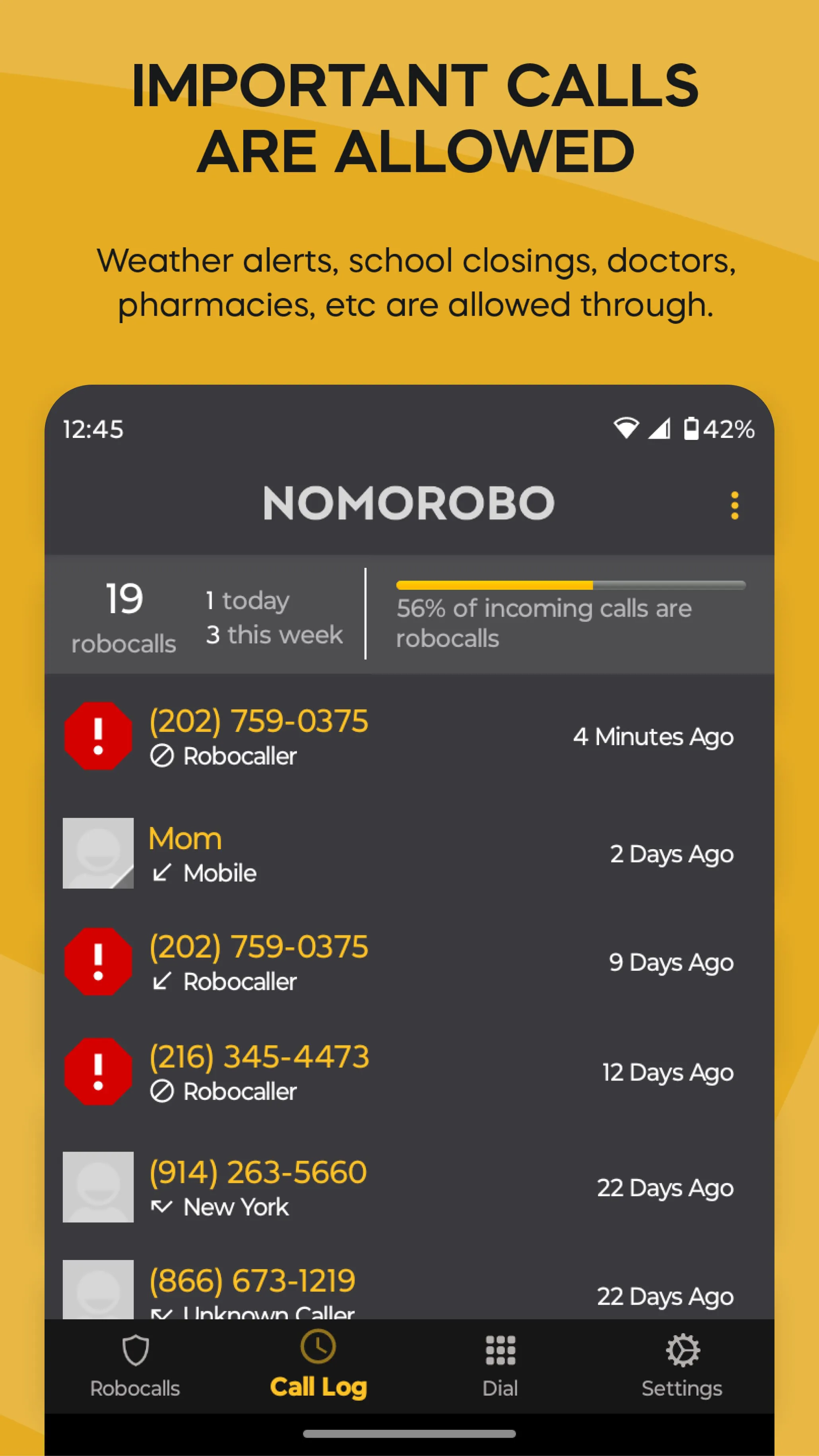 Nomorobo Basic Robocall Block