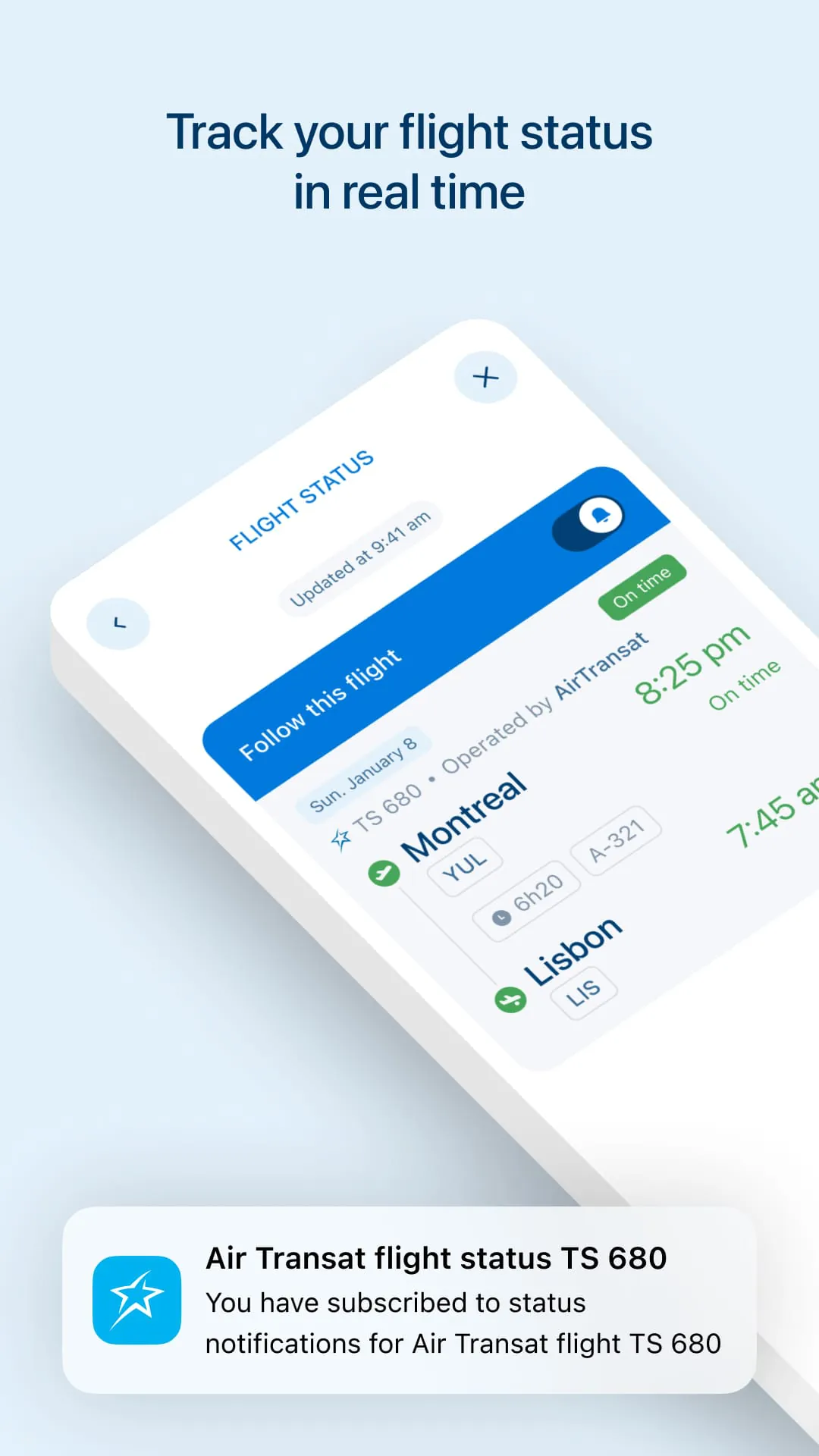 Air Transat | Flights & Travel