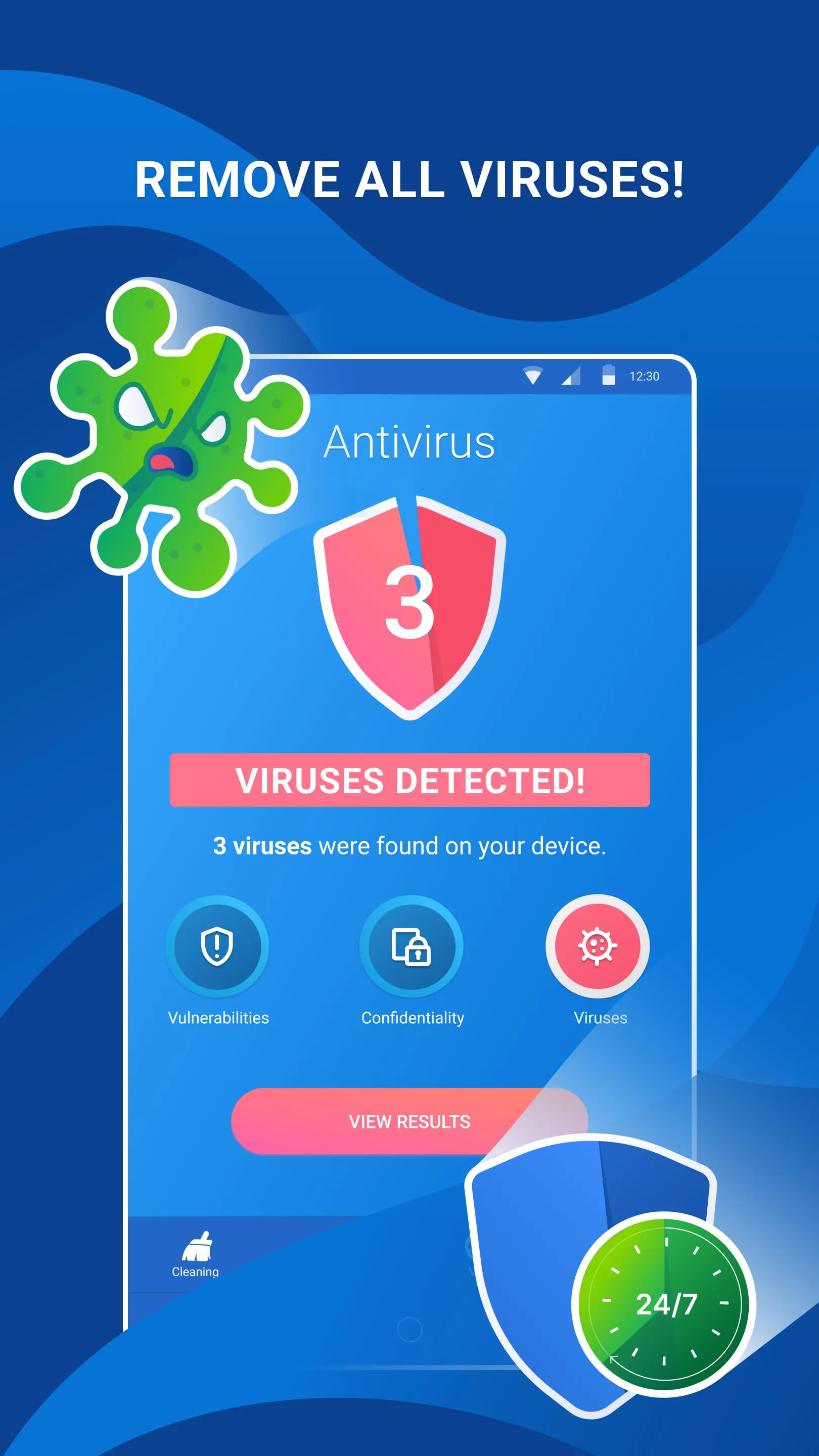 Cleaner Antivirus VPN Cleaner