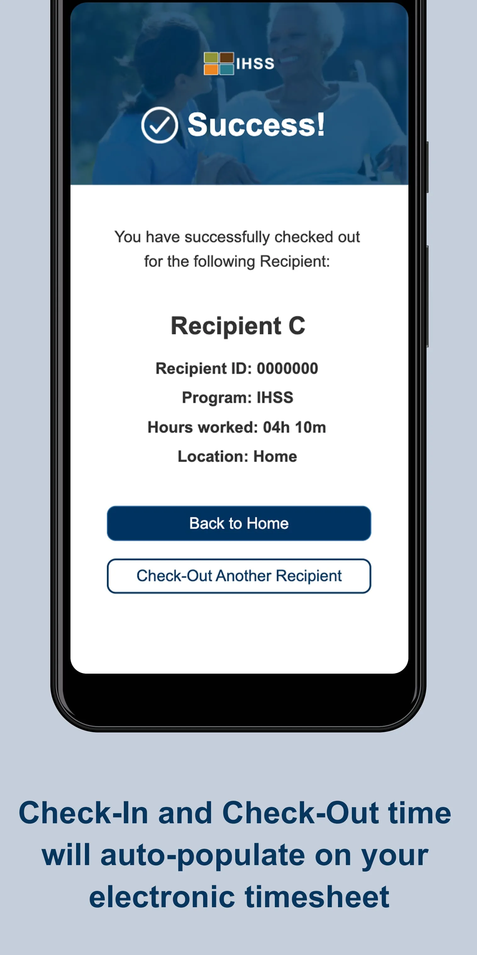 IHSS EVV Mobile App