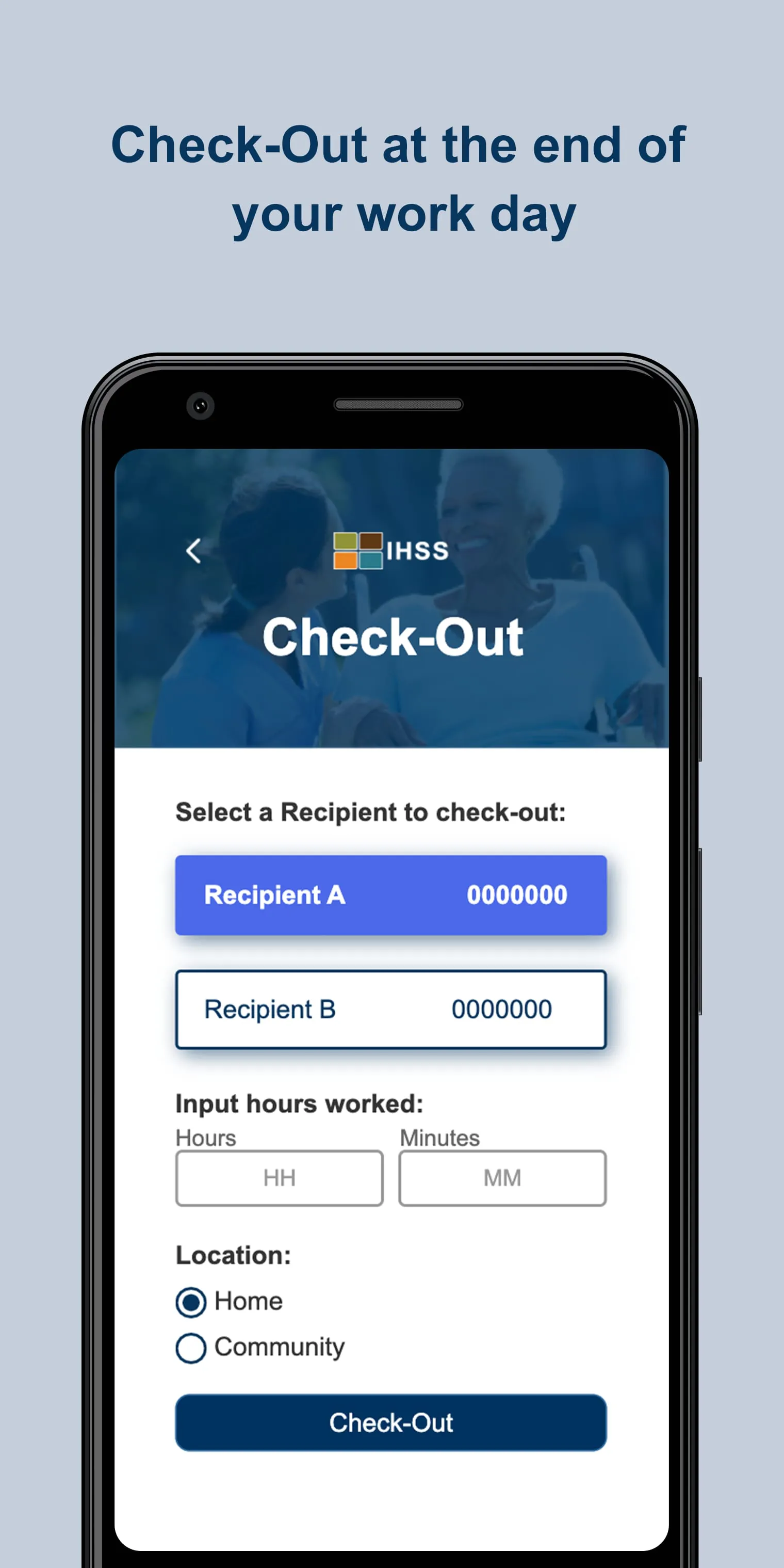 IHSS EVV Mobile App