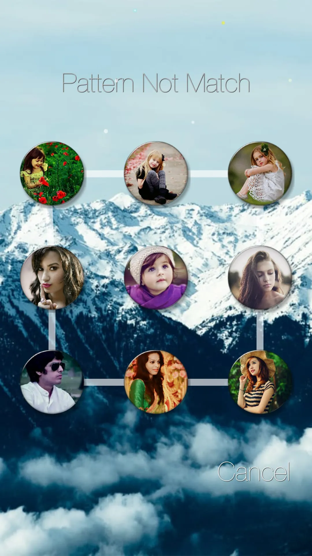 Photo Pattern Lock Screen