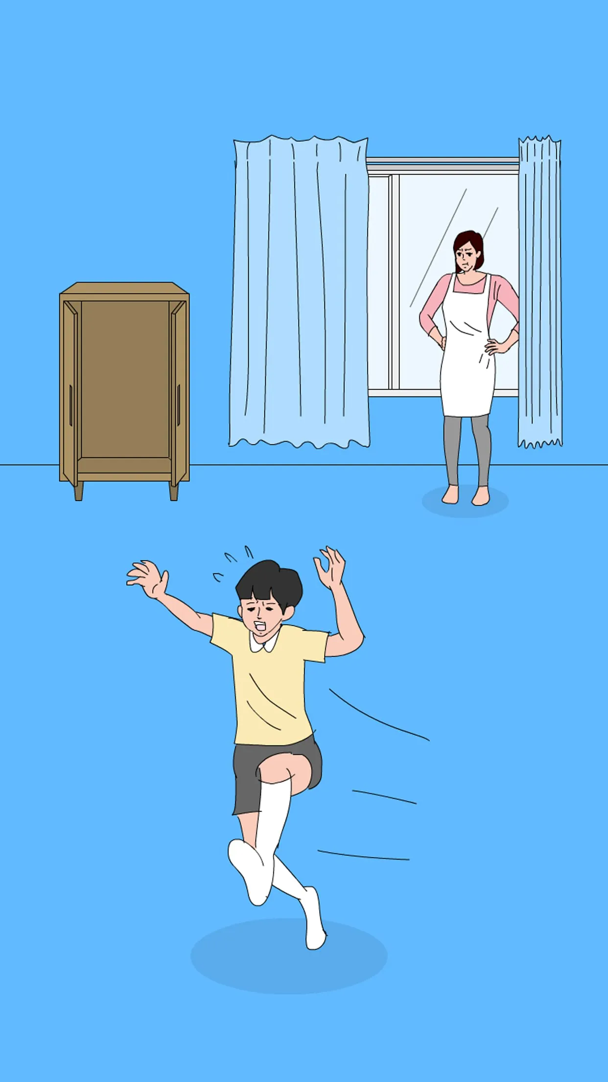 Hidden my game by mom