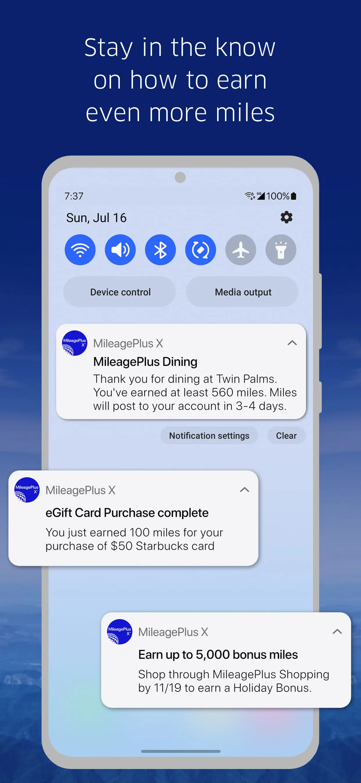 United MileagePlus X