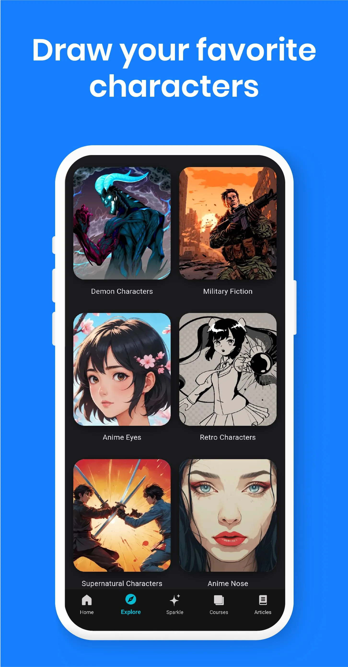 Learn to Draw Anime by Steps