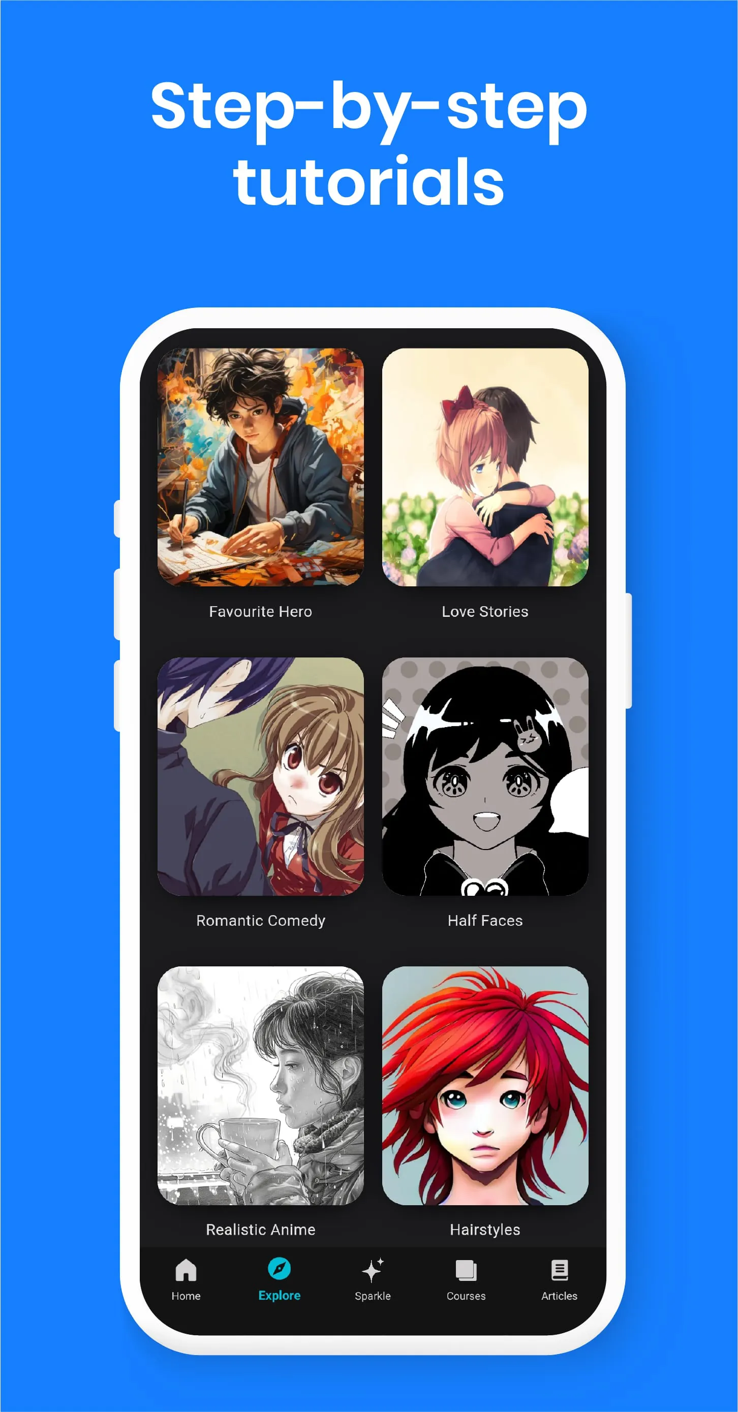 Learn to Draw Anime by Steps