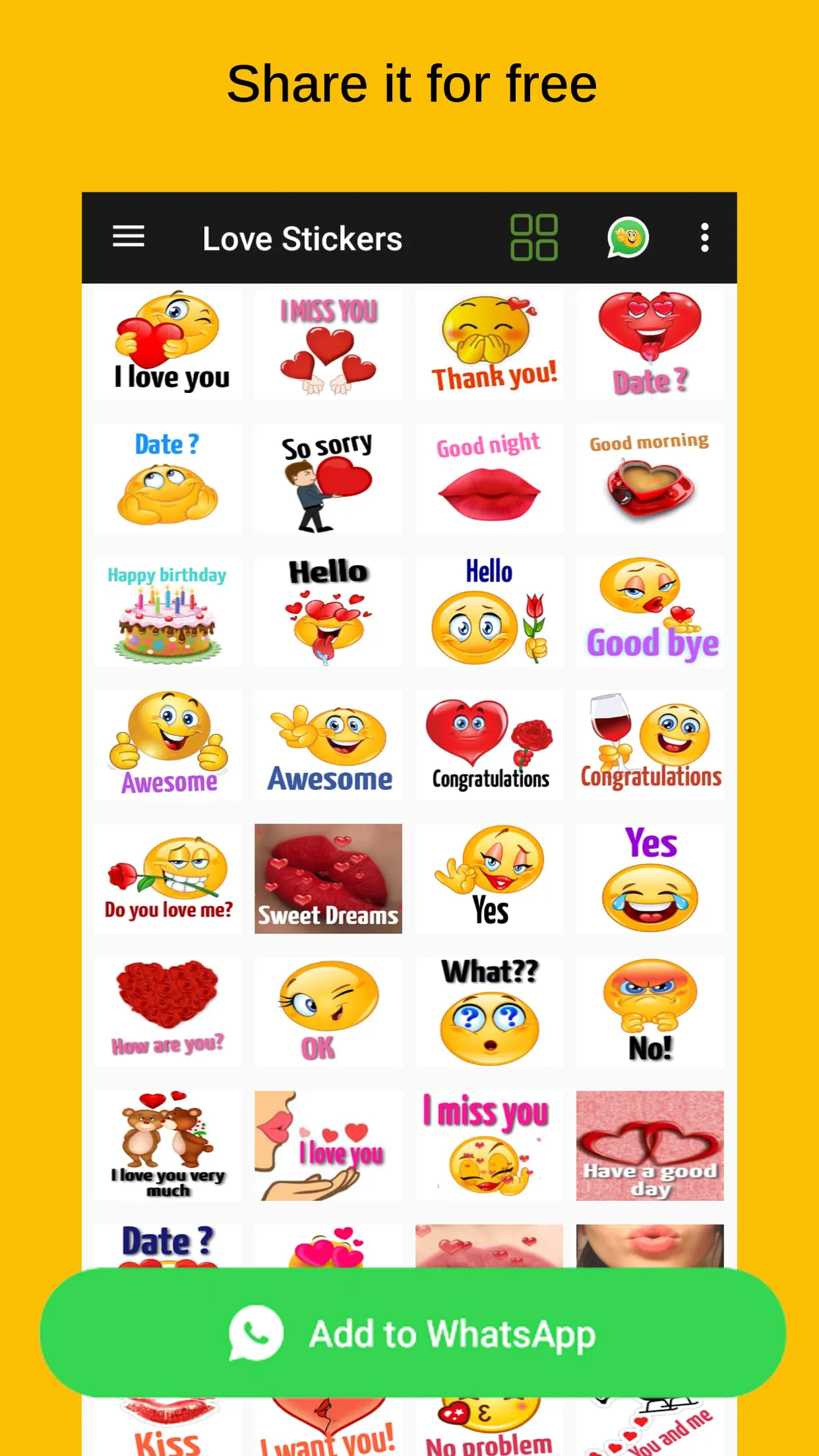 ILove Stickers