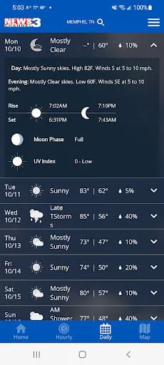 WREG Memphis Weather