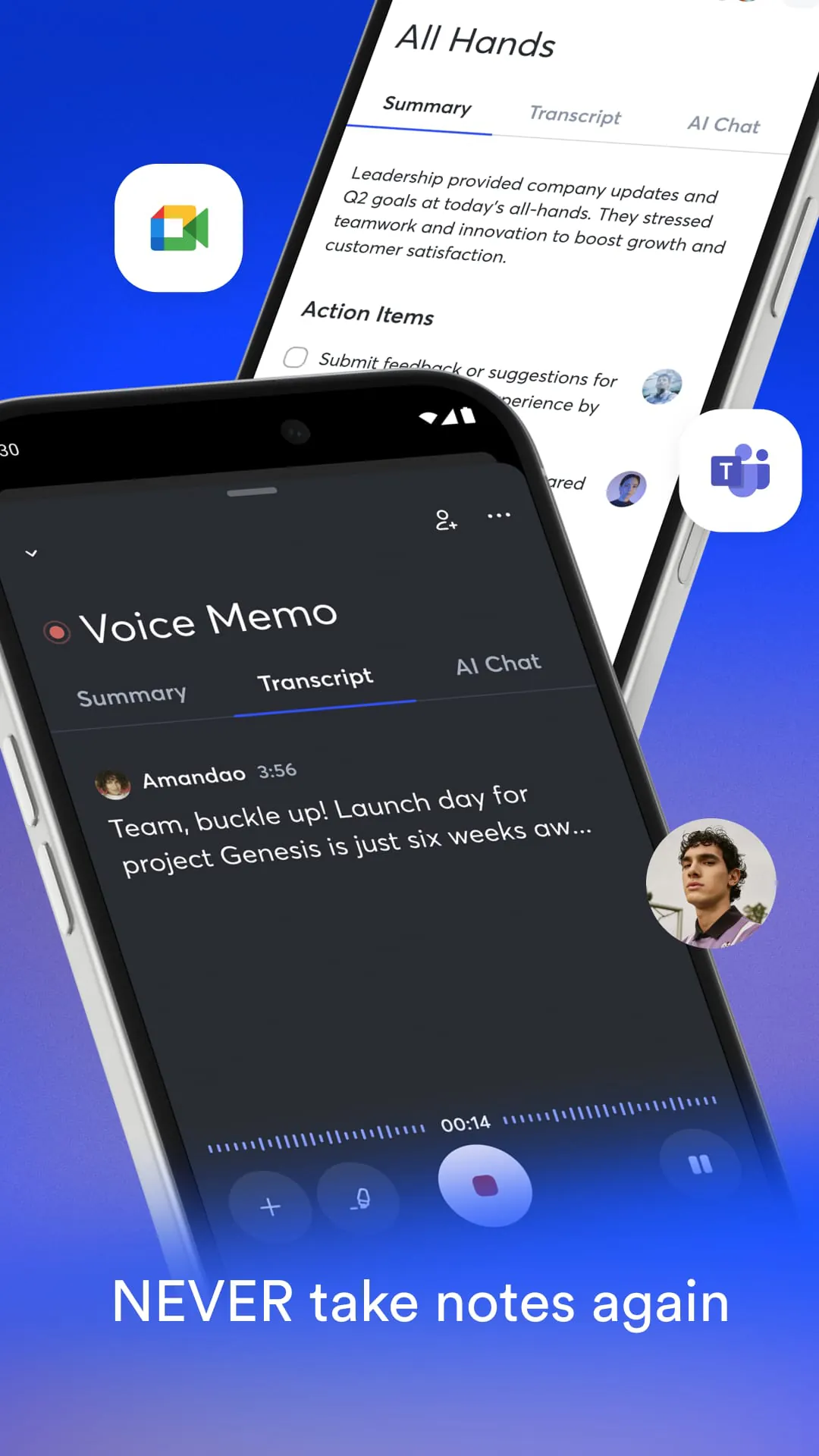 OtterAI Transcribe Voice Notes