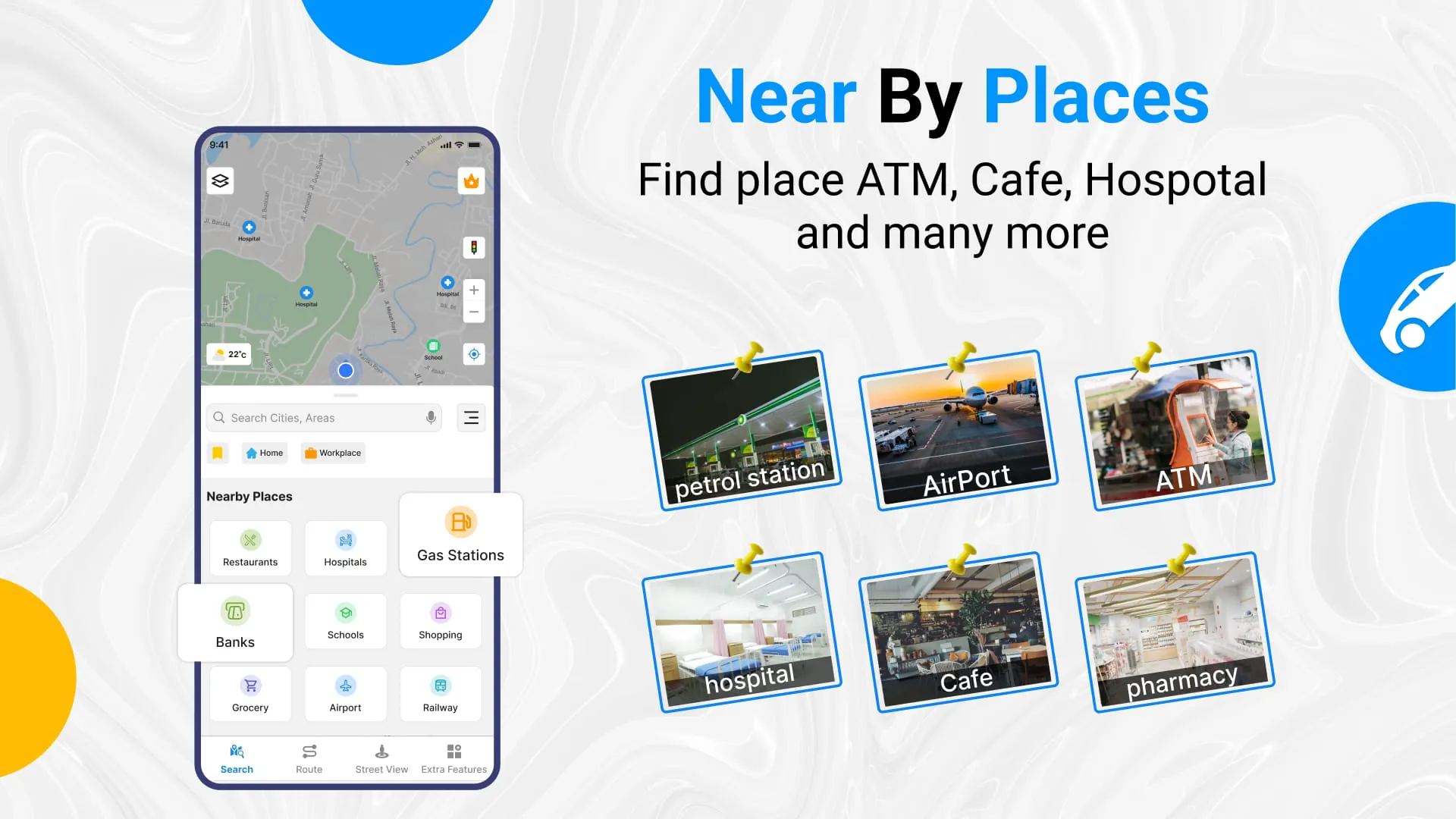 Gps Map Navigation & Direction