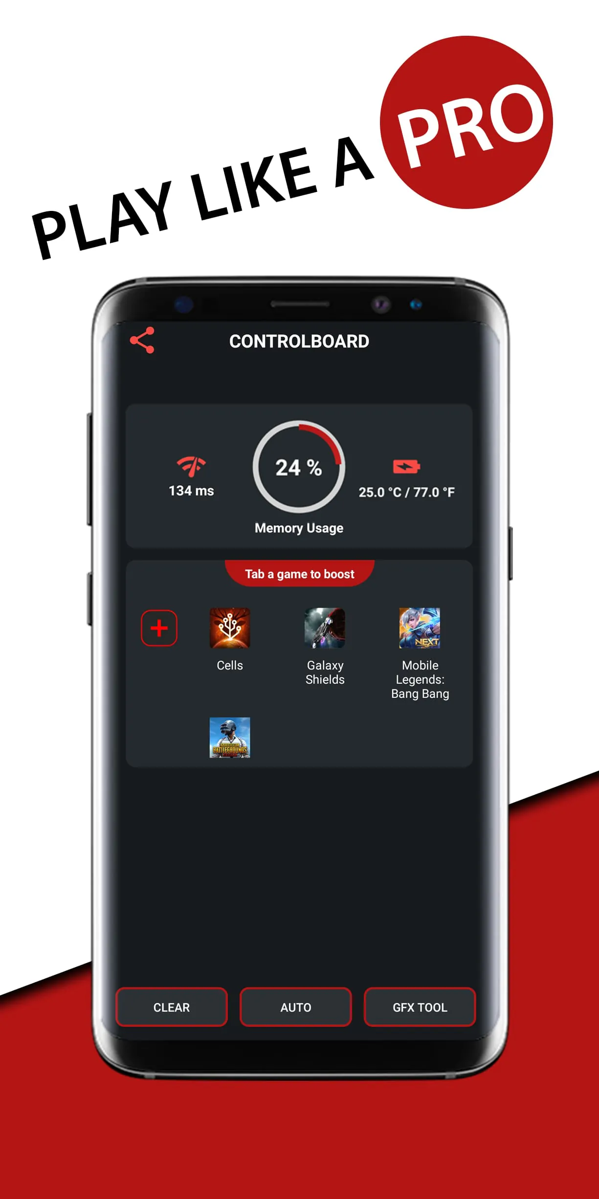 Game Booster Fire GFX