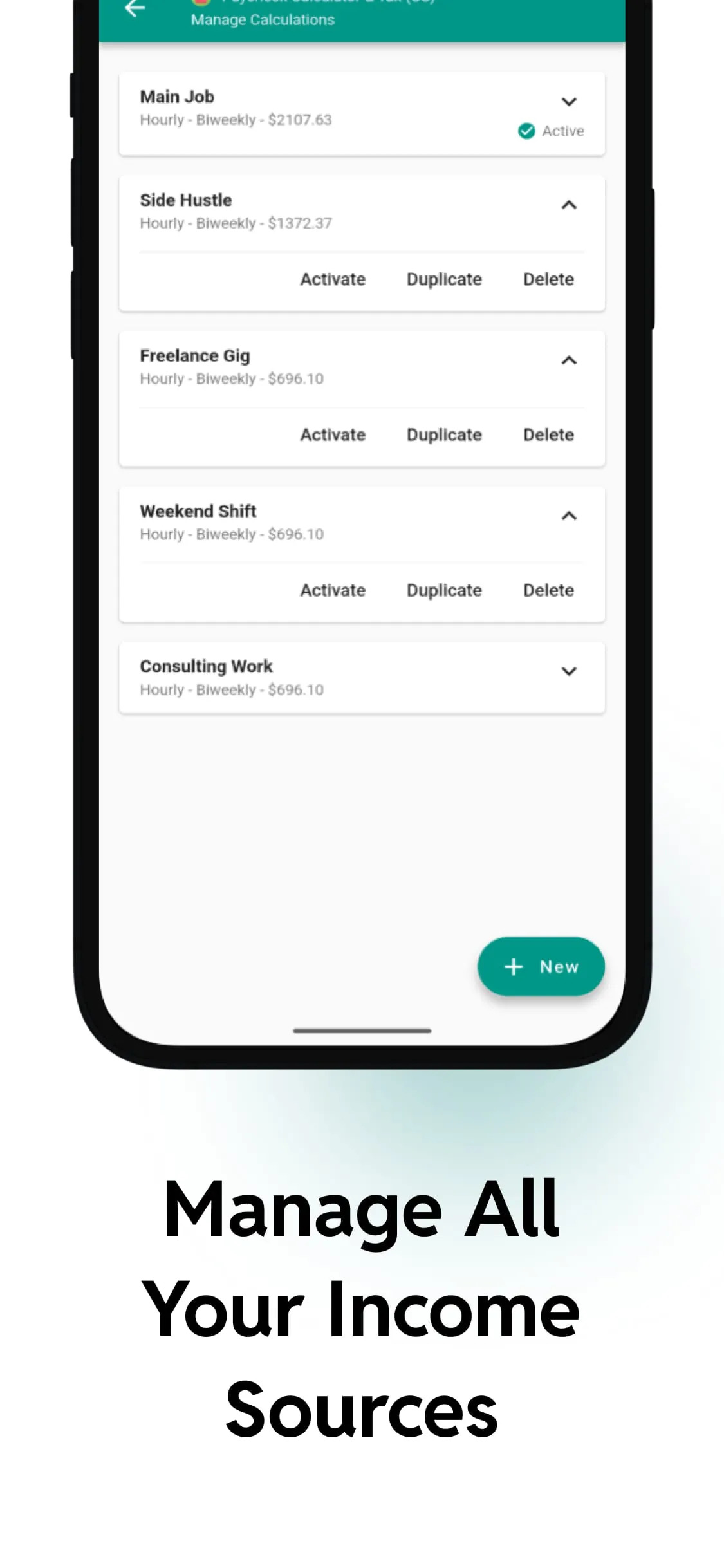 Paycheck Calculator US