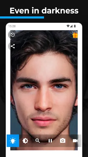 Mirror with Light and Video